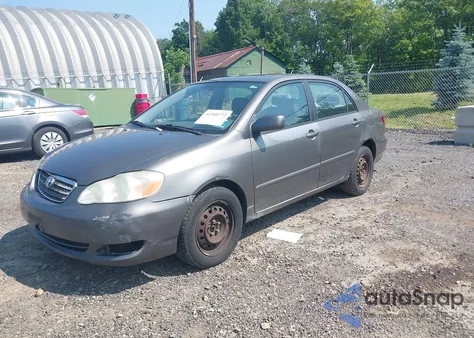 2007 Toyota Corolla Le z USA, uszkodzony, nr VIN 2T1BR32E97C774188